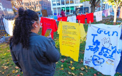 Greenfield domestic violence vigil offers ‘survivor-centered space’