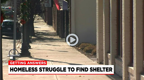 Getting Answers: Homeless struggle to find shelter
