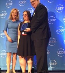 The Consortium’s Alyssa Fumo Honored with Direct Support Professional Award at ADDP Conference